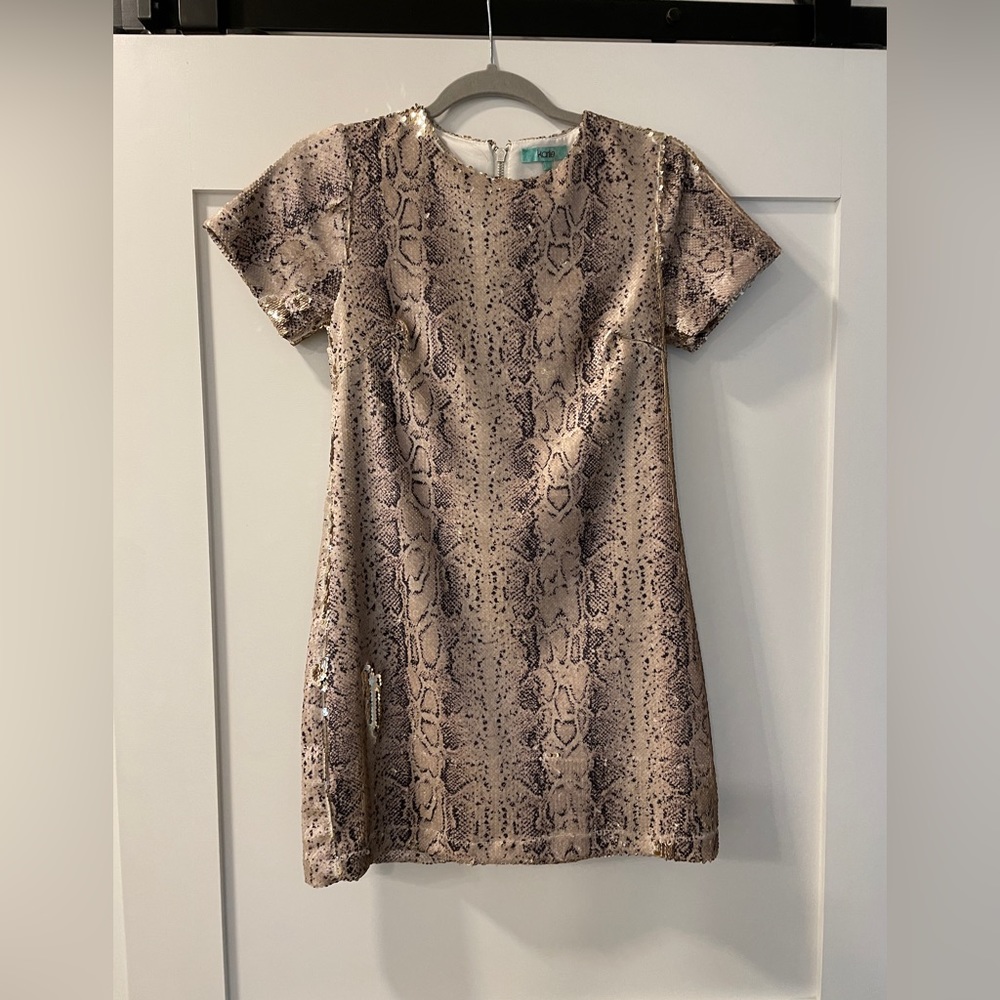 Karlie dress. Snake sparkle. Size 2.